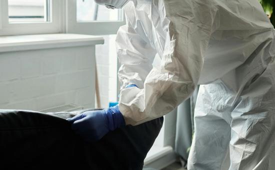 Thurough cleaning of biohazards.