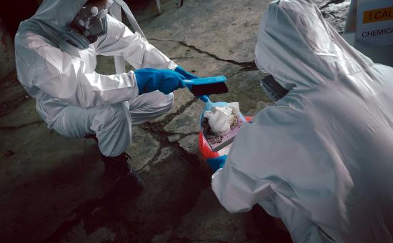 ServiceMaster BioClean employees cleaning