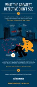 What the Greatest Detective Didn't See Infographic.