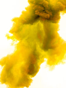 yellow gas cloud