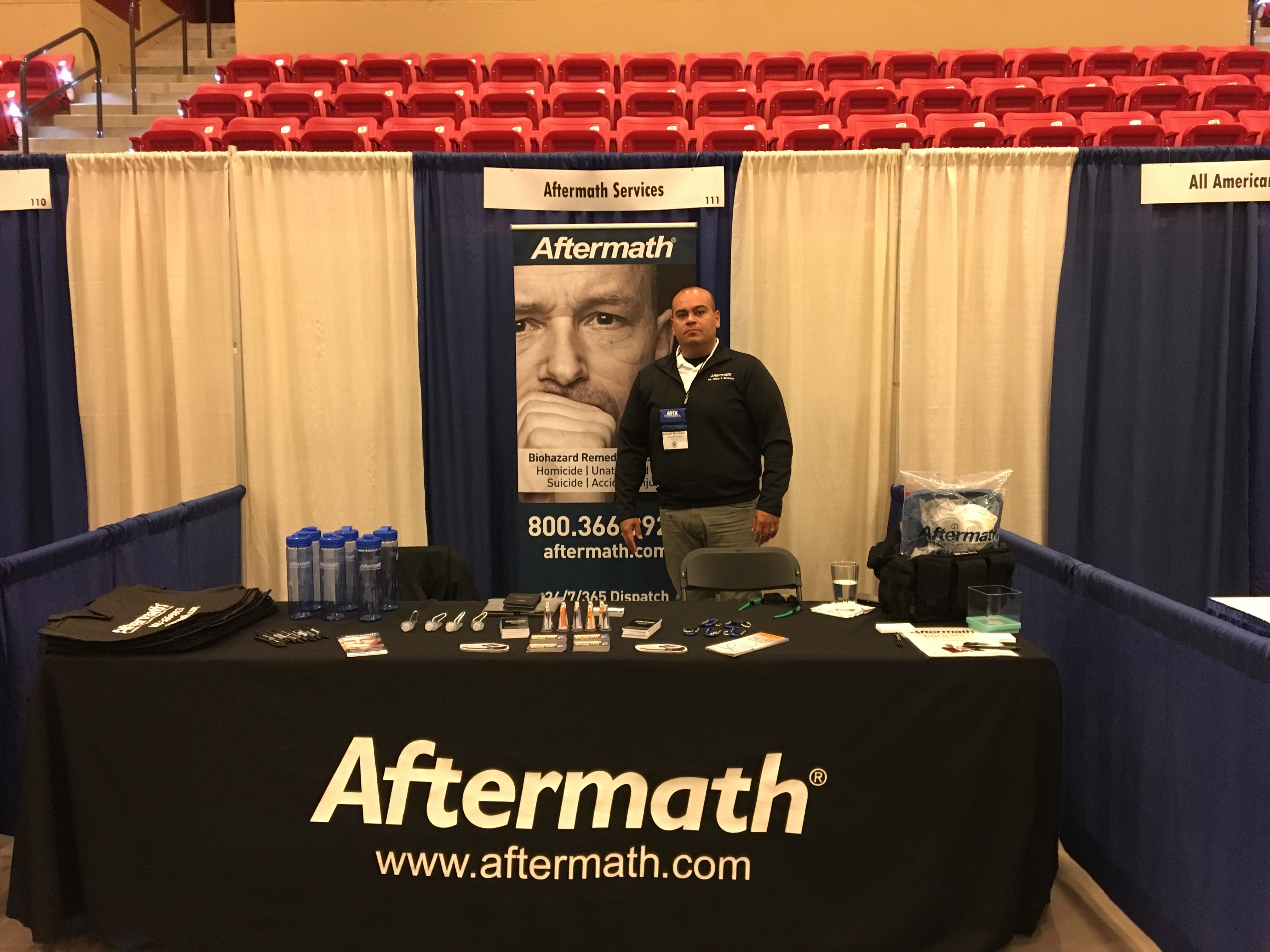 Kansas and Illinois Tactical Officer's Assoc. Conference Aftermath Booth