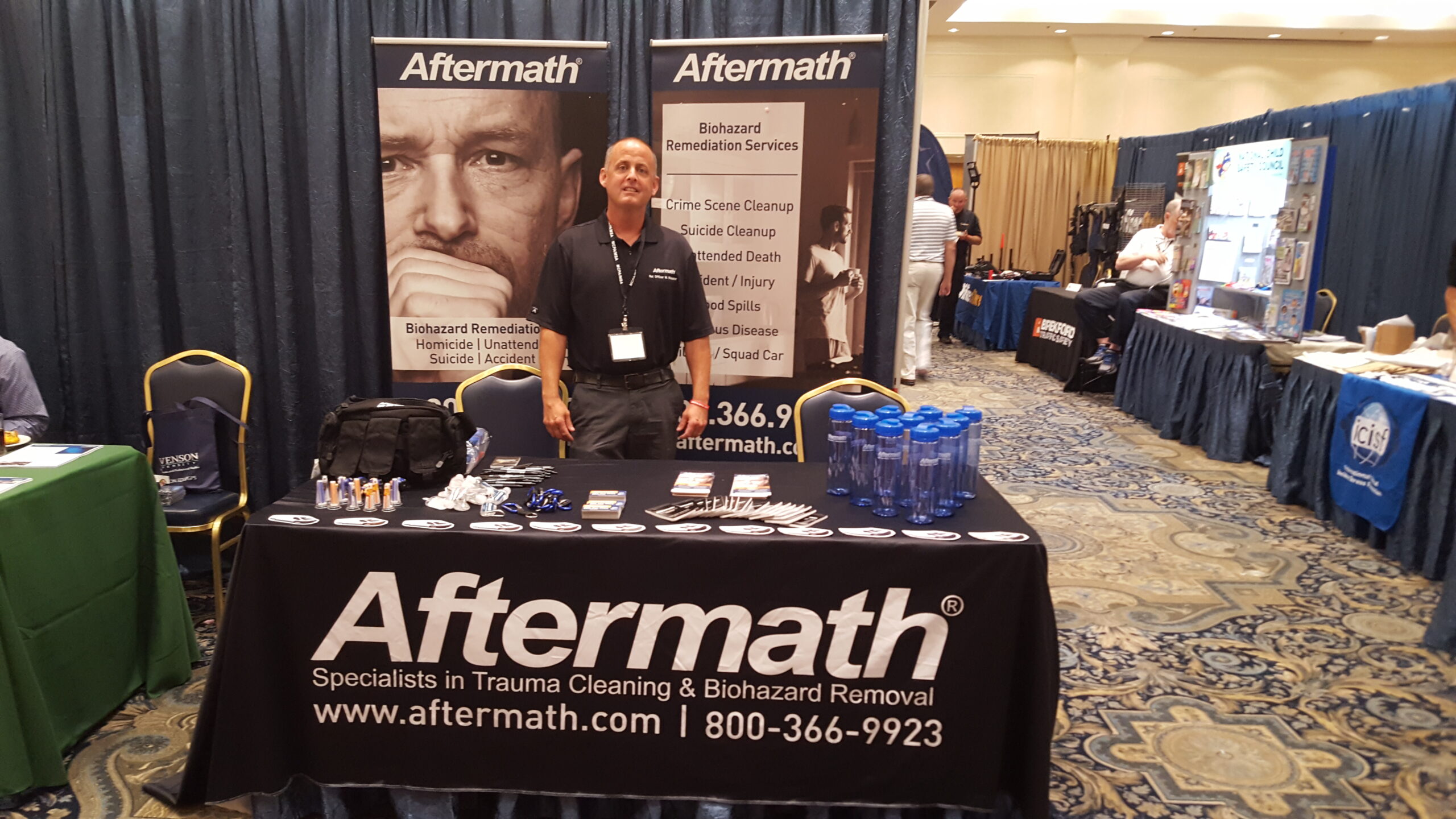MCPA Conference Aftermath booth.