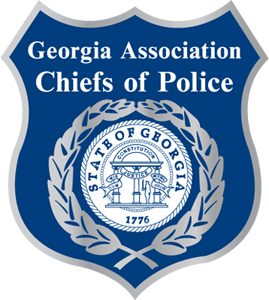 Georgia Association Chiefs of Police logo.