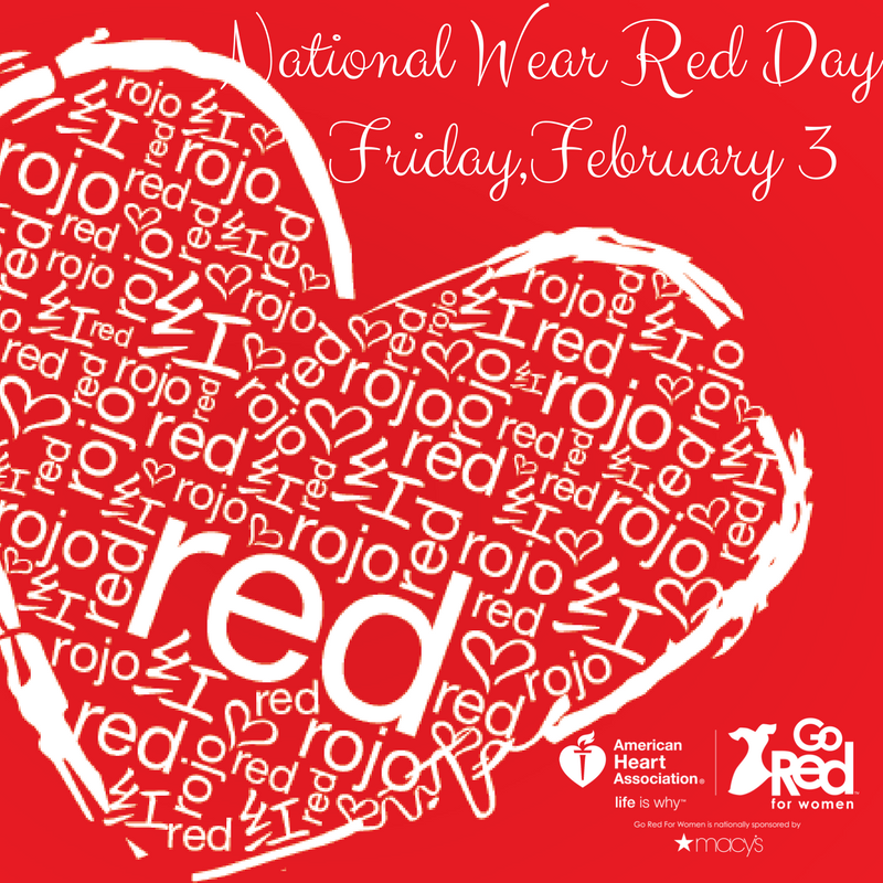 Aftermath urges you to celebrate National Wear Red Day.
