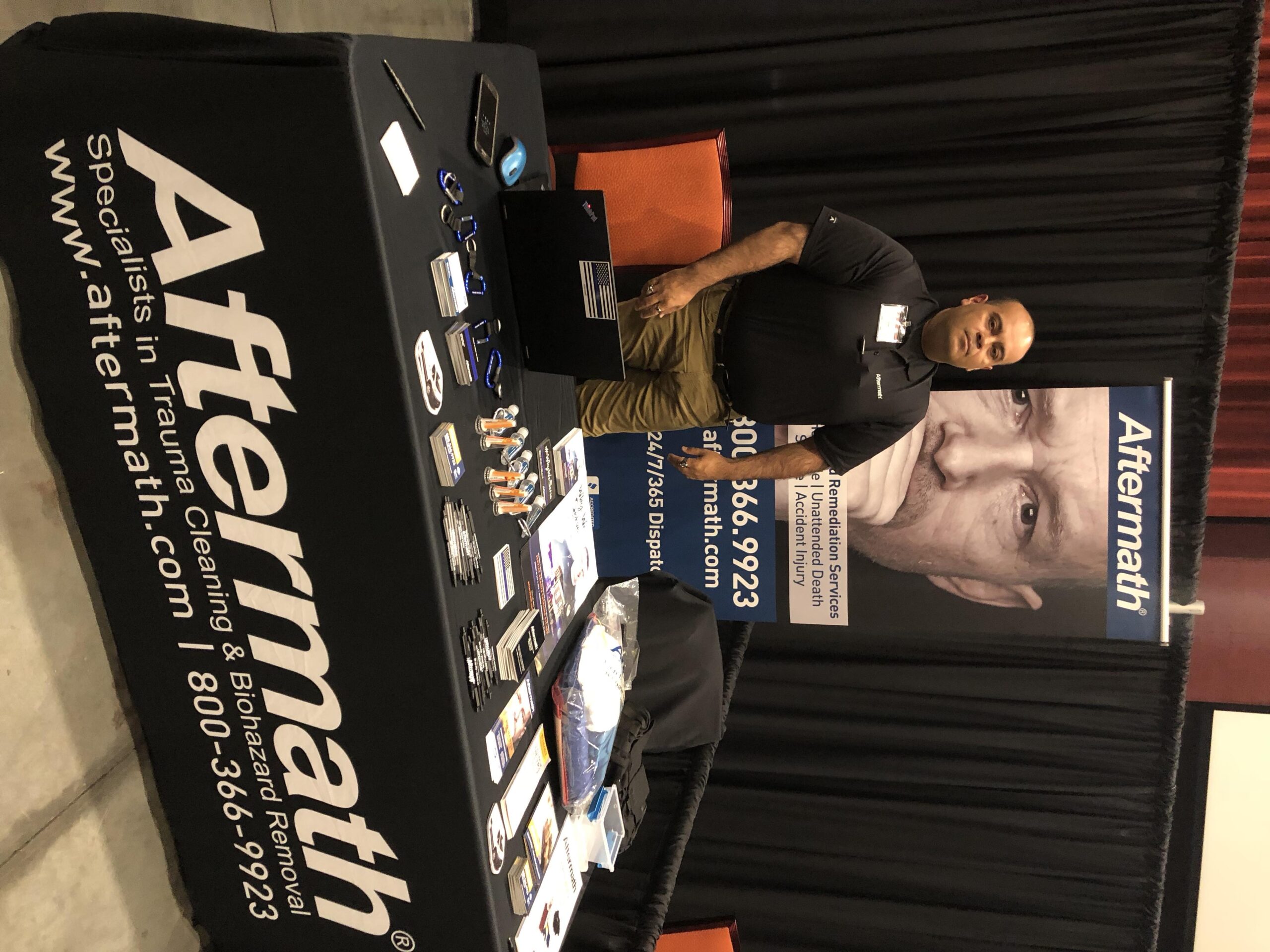 2018 Oklahoma Assoc. of Chiefs of Police Aftermath Booth