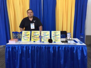 PLRB 2016 Aftermath Booth in CA.
