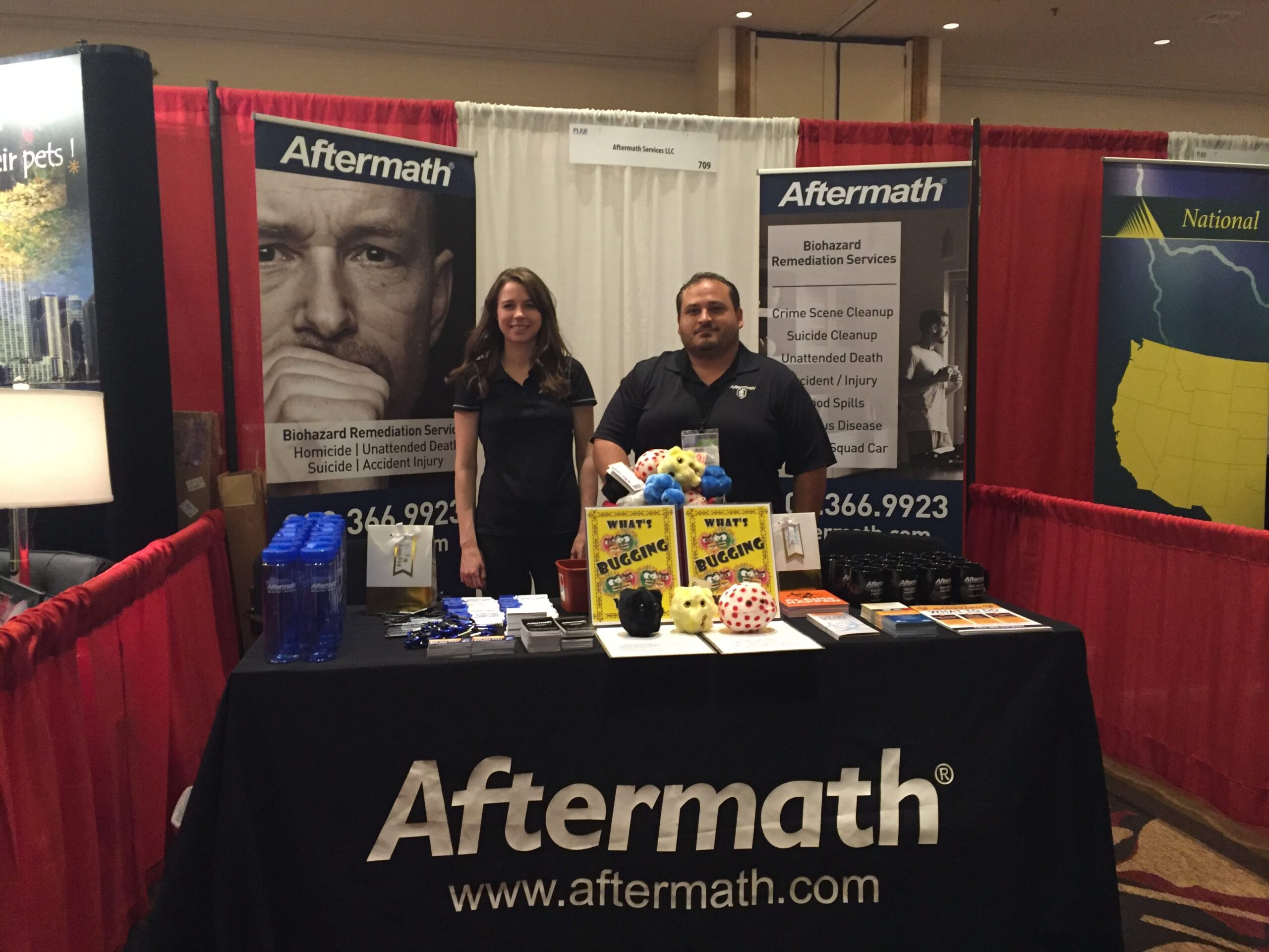 PLRB 2016 Aftermath Booth.